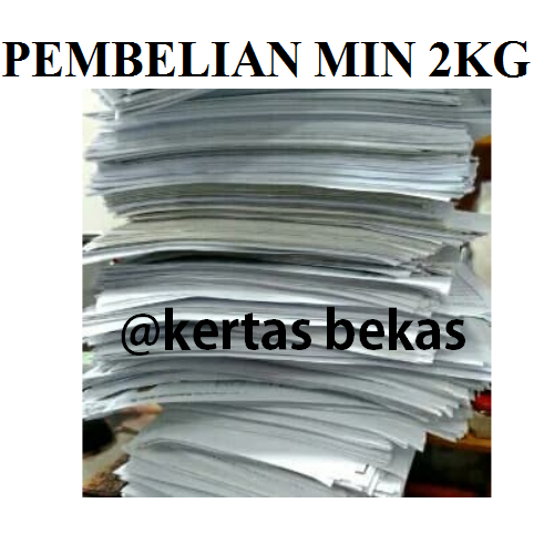 Jual Kertas Bekas A4 atau F4 - Harga Per - 1kg / Kiloan | Shopee Indonesia