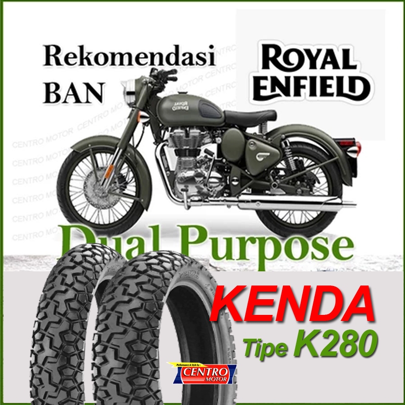 Jual Ban ROYAL ENFIELD CLASSIC 350 500. BEST SELLER. Paket 2 ban KENDA Dual Purpose Shopee Indonesia