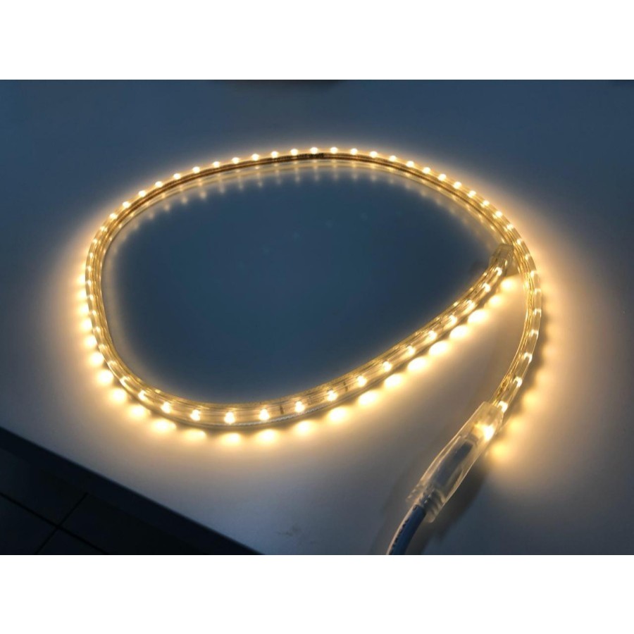 Jual Simon LED Strip light - High Voltage 220V - 9W/m - 3000K | Shopee ...