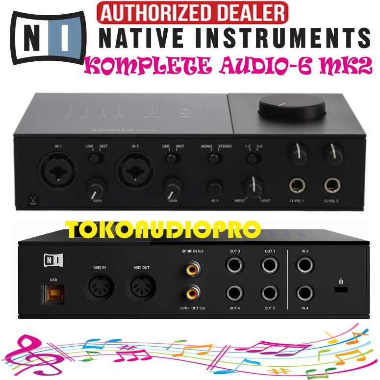 Native Instruments KOMPLETE AUDIO 6 mk2（Native Instruments