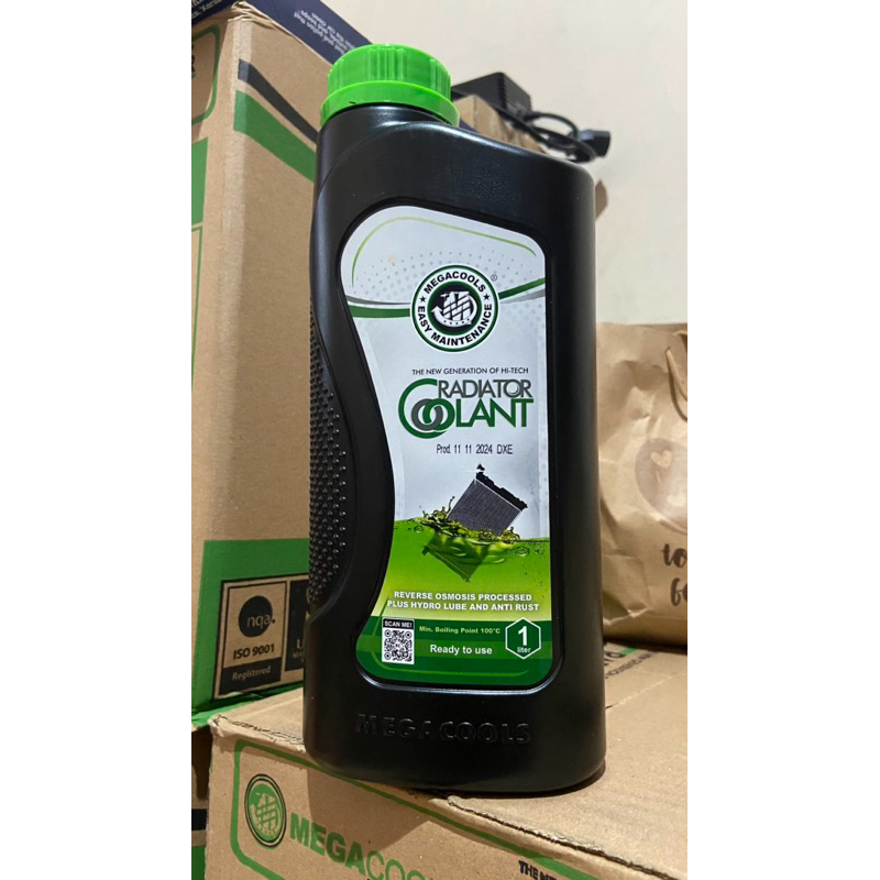 Jual AIR RADIATOR MEGACOOLS 1LITER ORIGINAL | Shopee Indonesia