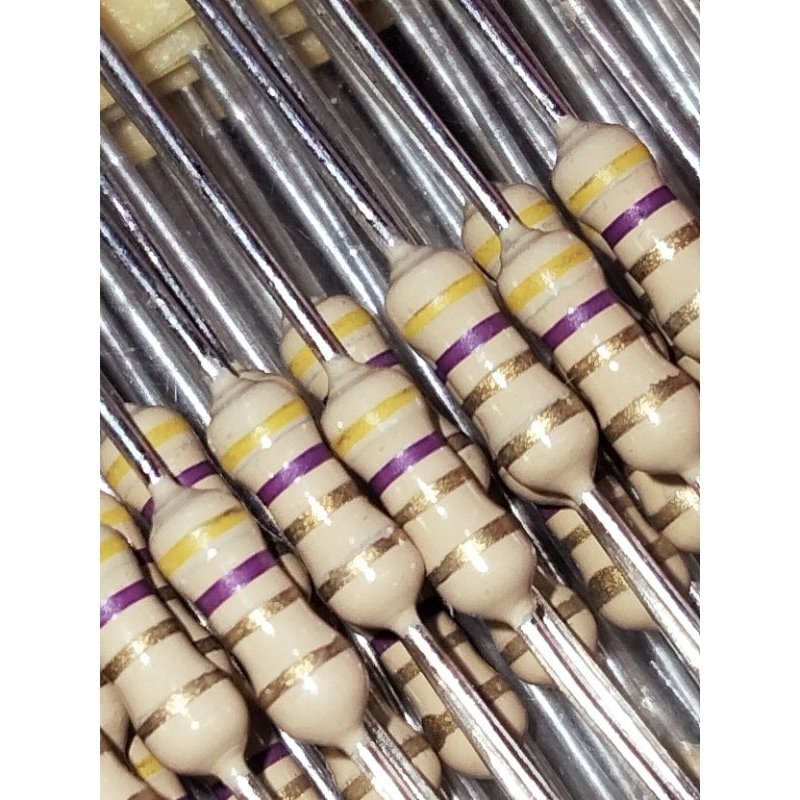 Jual Resistor 4R7 1/4watt First ohm taiwan (10pcs) | Shopee Indonesia