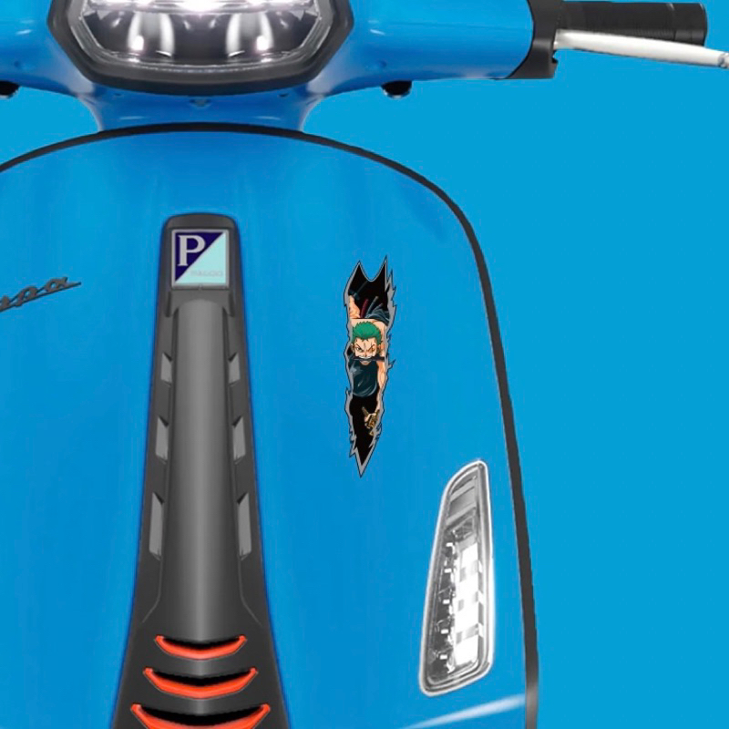 Jual stiker robekan one piece stiker laptop, mobil, motor filano, vespa ...