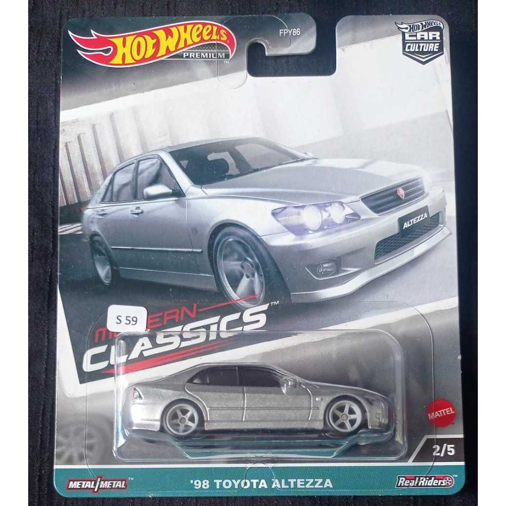 Jual Hot Wheels - 98 Toyota Altezza Silver Modern Classics Car Culture ...