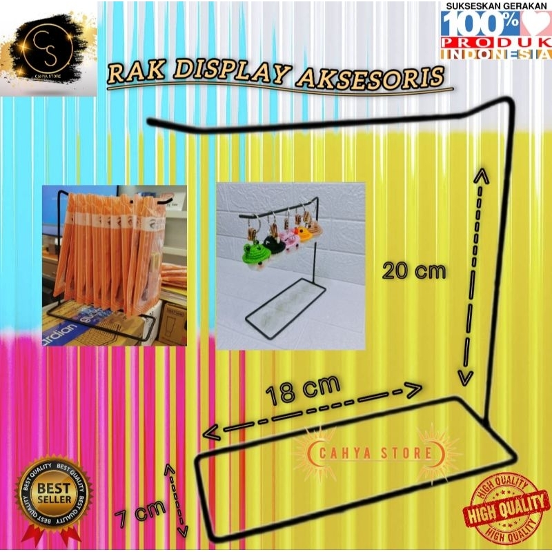 Jual Rak Display Aksesoris tinggi 20 CM | Shopee Indonesia