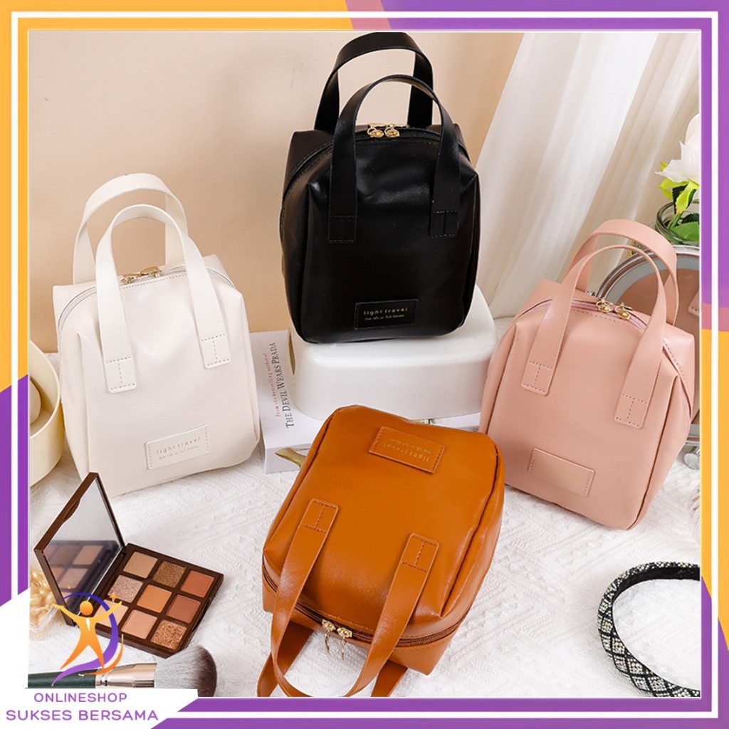 Jual OSB Tas Kosmetik Shell Anti air Handbag Portable Tempat ...