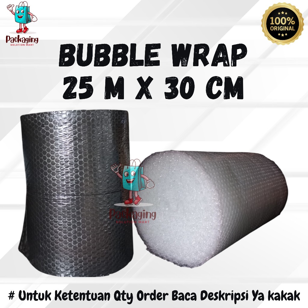 Jual Bubble Wrap 25M x 30CM – Pilihan Terbaik untuk Packing Aman dan ...