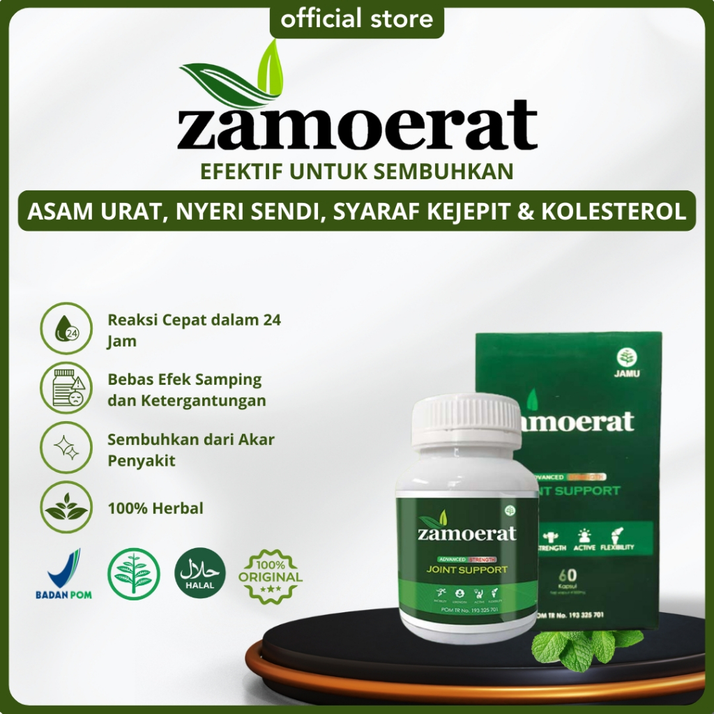 Jual Zamoerat Original Obat Herbal Asam Urat Obat Herbal Nyeri Sendi ...
