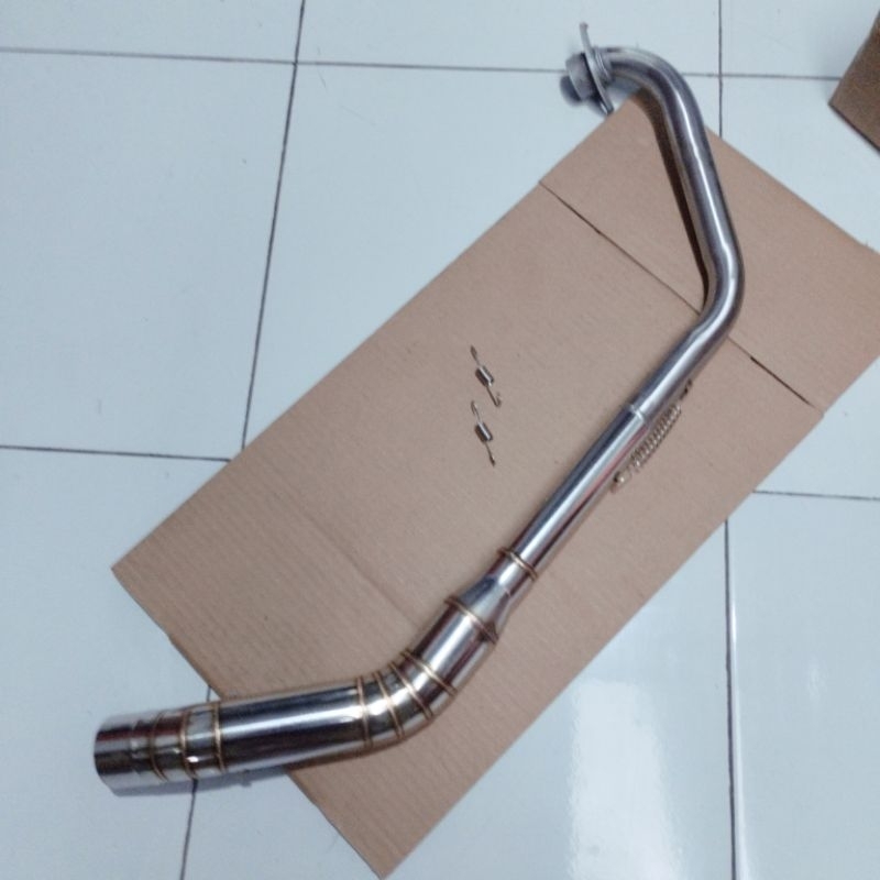 Jual R15 v1/v2 header 51mm R15 v3/v4 Xsr 155 exhaust muffler stainless ...