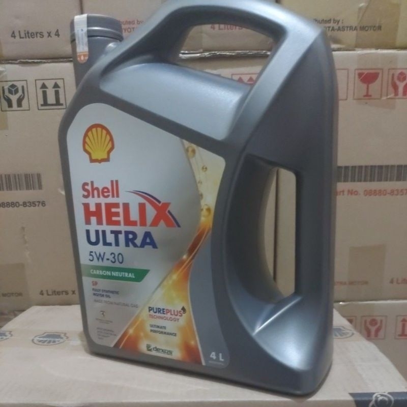 Jual SHELL HX ULTRA 5W-30 API SP KEMASAN 4 LITER | Shell Helix Ultra 5w ...