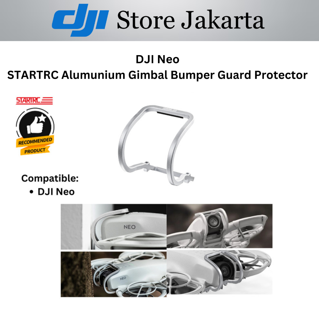 Protector De Gimbal Para DJI Neo – Bumper Anti-colisión De Plástico, 2g, Fácil Instalación, Protege La Cámara De Impactos (Gris)