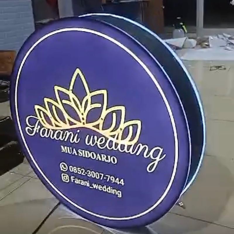 Jual NEON BOX DIAMETER 80cm | Shopee Indonesia
