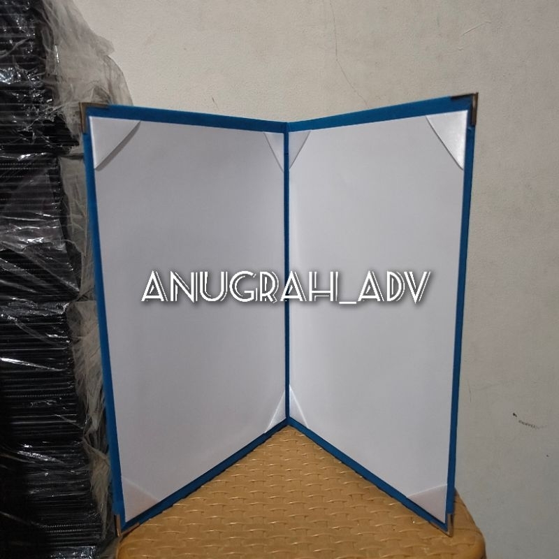 Jual map beludru map kantor map sekolah polos berkualitas - BIRU ...