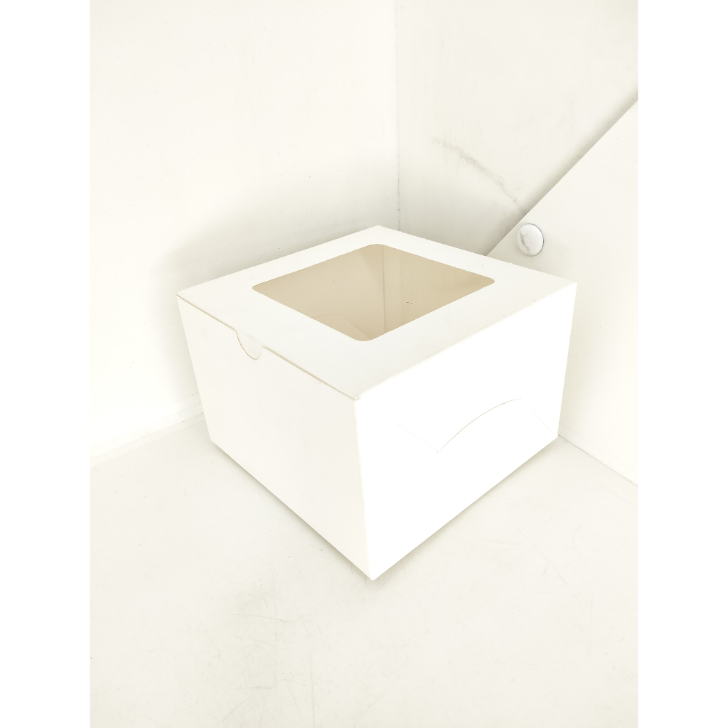 Jual 10 PCS BOX PUTIH MIKA 12X12X8 IVORY LAMINASI 265 GSM | Shopee ...