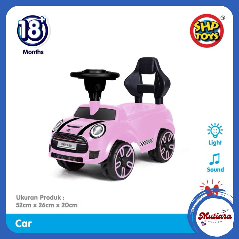 Jual MUTIARA SHP Mainan Mobil Mimo Mini Cooper Dapat Dinaiki | Mainan ...