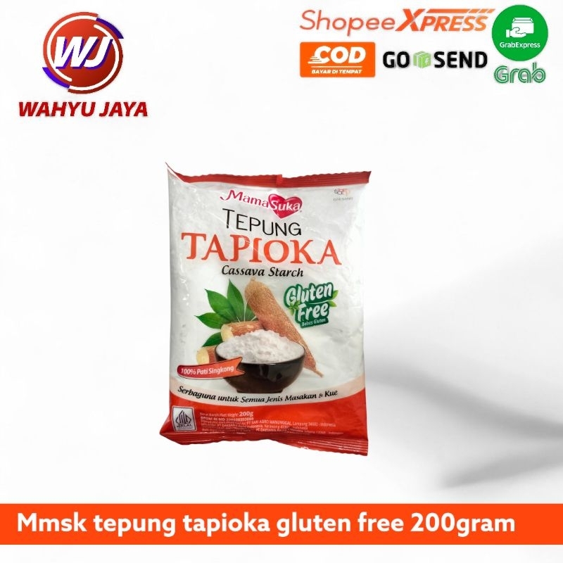 Jual mmsk tepung tapioka gluten free 200gram | Shopee Indonesia