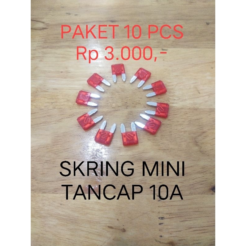 Jual PAKET 10 PCS SEKRING SKRING MINI TANCAP 10A | Shopee Indonesia