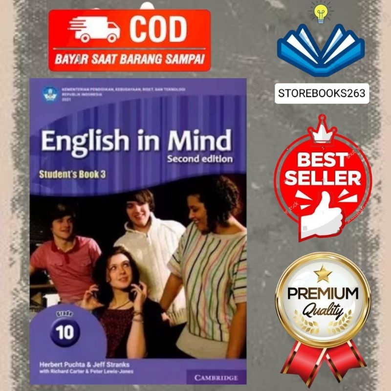 Jual Buku English in Mind Second Edition Student's Book 3 Grade 10 ...