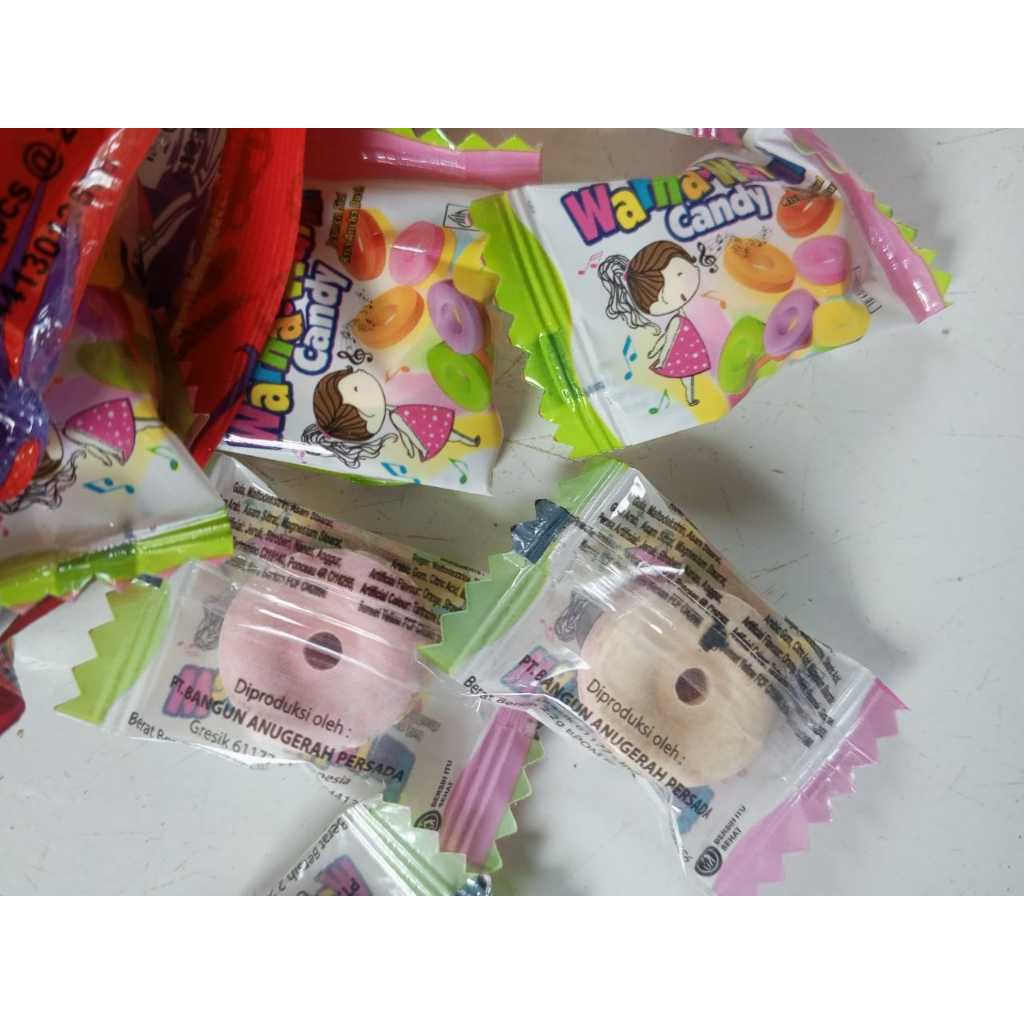 Jual Permen warna warni permen priwit permen siul 1 pak isi 50 pcs ...
