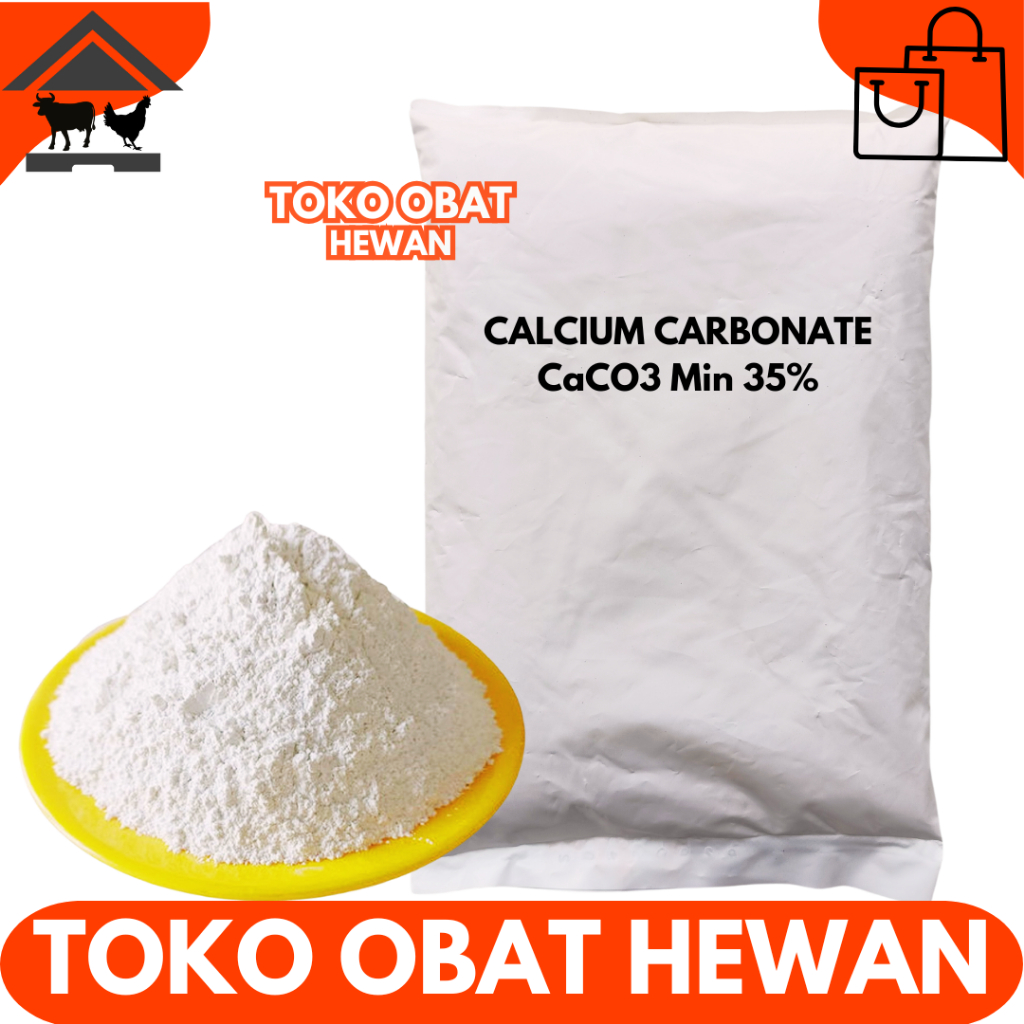 Jual CALCIUM CARBONATE 1KG - Kalsium Karbonat CaCO3 Feed Grade Kalsium ...