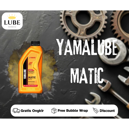 Oli Motor Yamalube Matic 0.8 Liter (800 ml)