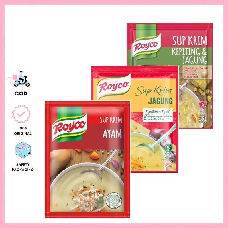 Jual Pelengkap Bumbu Masakan Seasoning Royco Gr Sup Krim Kepiting