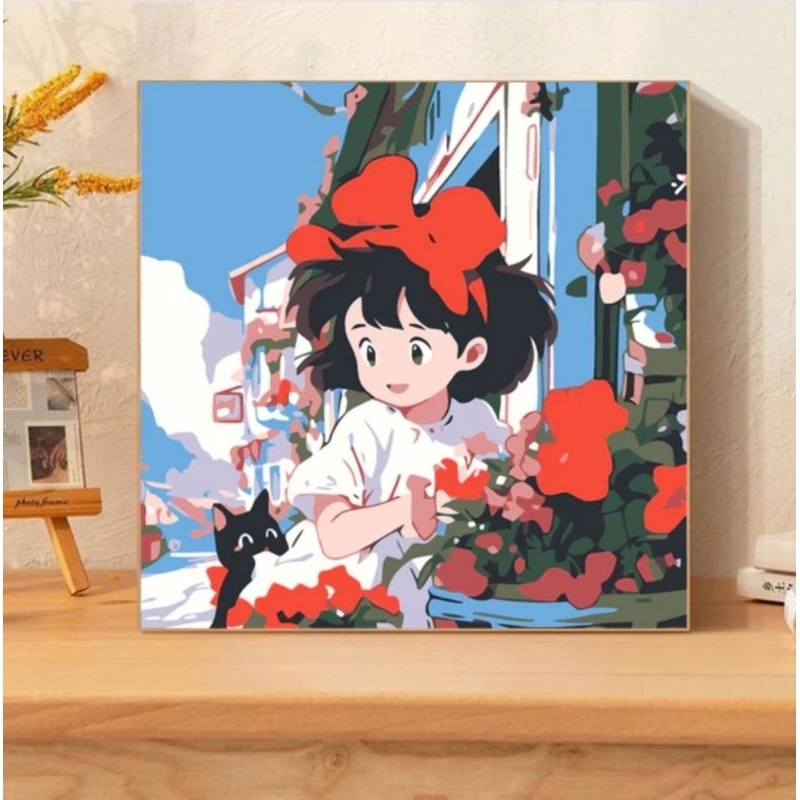 Jual Canvas Paint By Number Kit Digital Oil Painting DIY Lukisan 20 x ...