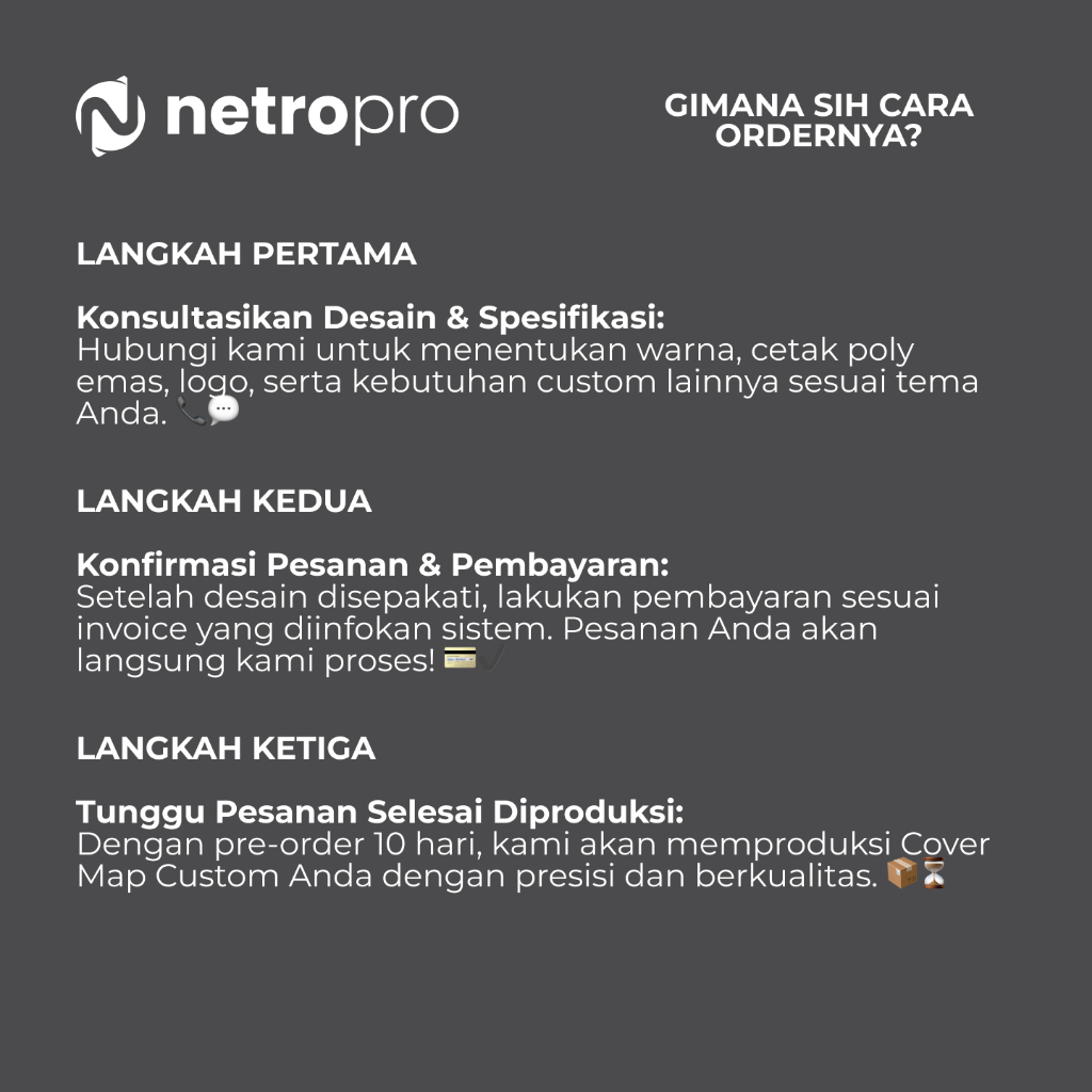 Jual Cover Map Kulit Sintetis Custom – Cetak Poly Emas, Jahit & Press ...
