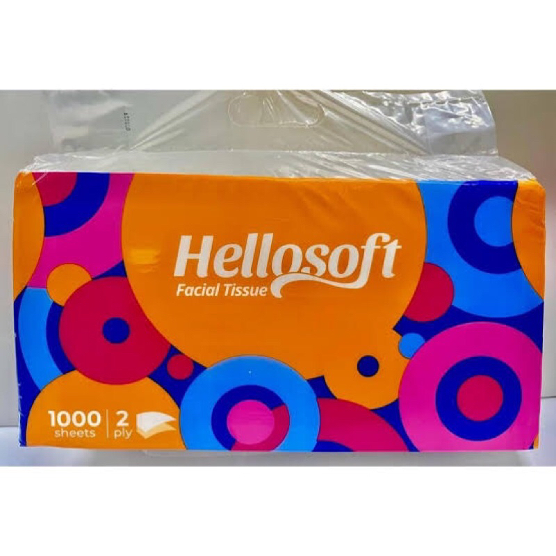 Jual Tissu Facial Hellosoft 1000 sheet | Shopee Indonesia