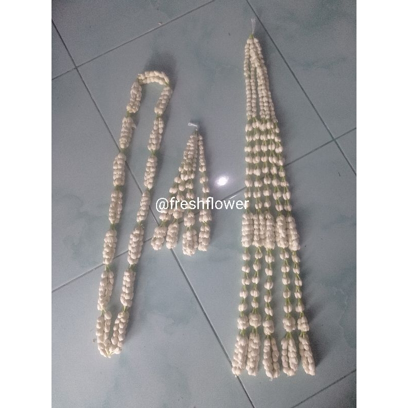 Jual Melati Asli Roncean ronce Pernikahan Akad cewek cowok pengantin ...