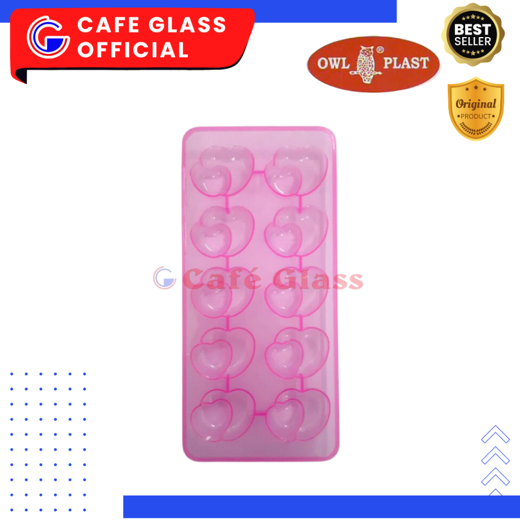 Cetakan Agar Love - Cetakan Coklat Love -  Cetakan Plastik Bentuk Lucu