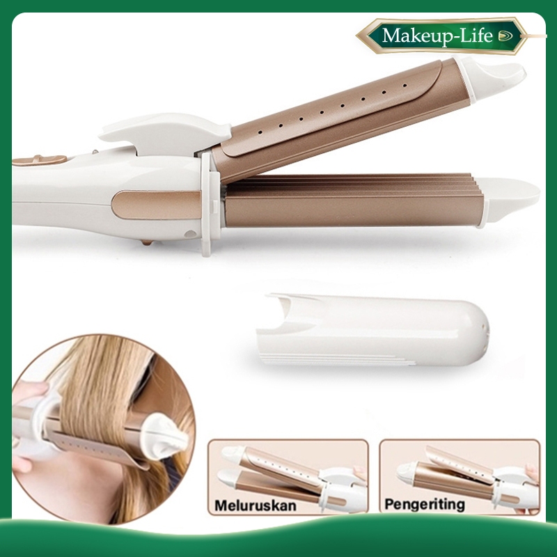 Jual Tongkat rambut keriting 2in 1 Catok Lurus Keriting Hair ...
