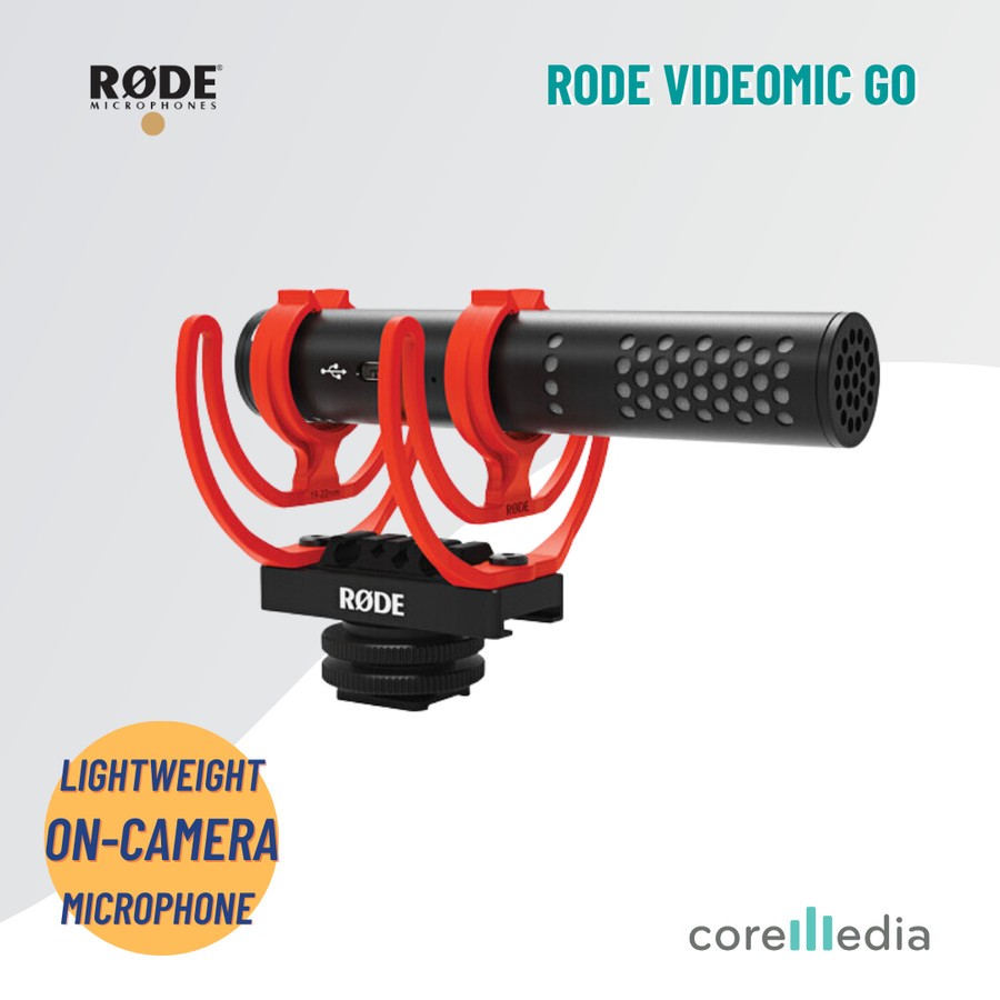 Jual RODE VideoMic GO II Ultracompact Analog/USB Shotgun Microphone ...
