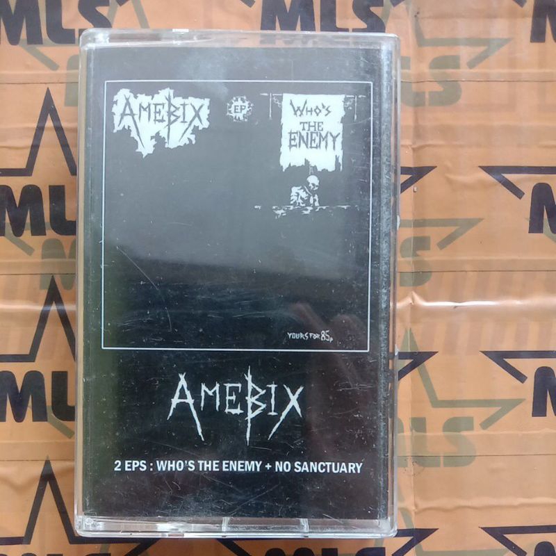 Jual KASET PITA PUNK - AMEBIX "WHO'S THE ENEMY+ NO SANCTUARY" (BOOTLEG ...