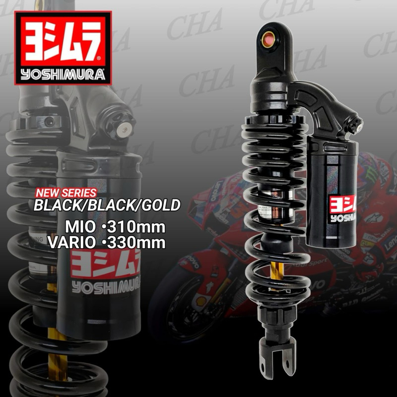 Jual Shockbreaker Yoshimura Evo Series Matic Uk Mm Mm Single Shock Tabung Atas Universal