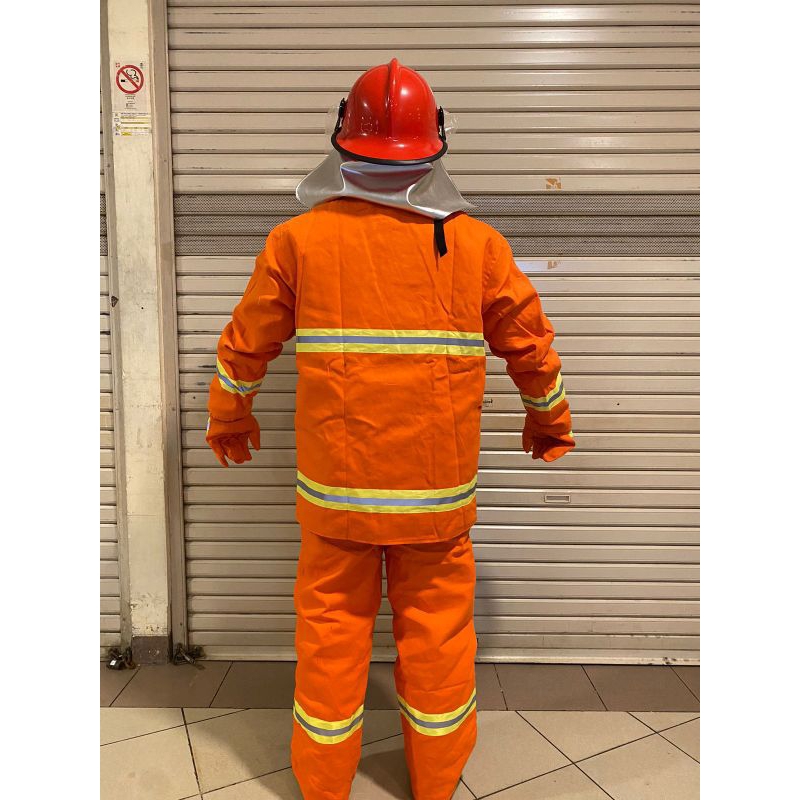 Jual Baju Pemadam Kebakaran + Helm Pemadam / Baju Pemadam Kebakaran ...