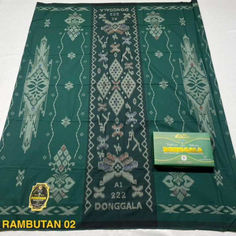 (GROSIR) SARUNG DONGGALA A1 ORIGINAL MOTIF RAMBUTAN HARGA TERMURAH PARTAI GROSIR