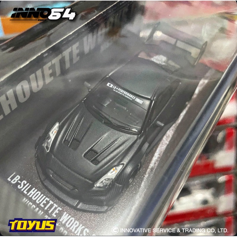 Jual Inno64 Inno - NISSAN GTR R35 LBWK LB Super Silhouette All Carbon ...