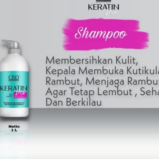 Jual Dijamin Baru Cbd Professional Keratin Pro Series Daily Treatment Package Cbd Professional