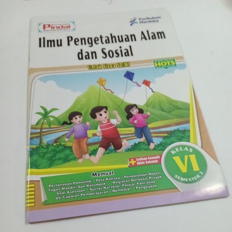 Jual LKS ILMU PENGETAHUAN ALAM DAN SOSIAL untuk kelas 6 semester 2 ...