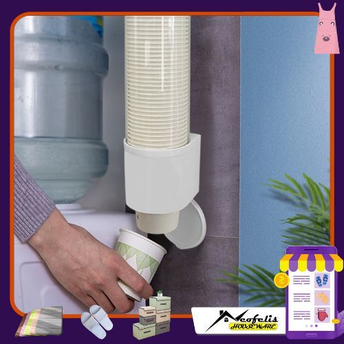 Jual Tempat Penyimpanan Gelas Kertas / Paper Cup Dispenser Plastic ...