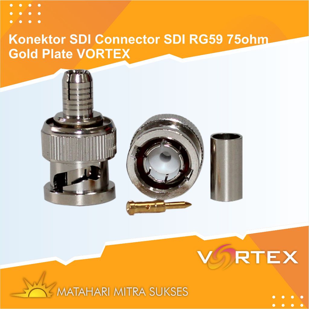 Jual Konektor SDI Connector SDI RG59 75ohm VORTEX | Shopee Indonesia