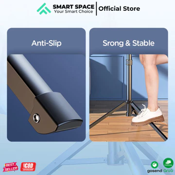 SMACE PX 2 Tripod Tinggi 2 1 Meter Include Holder Mini Ball Head Untuk Hp Ringlight Kamera