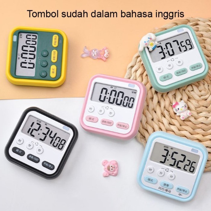 Jual Timer Dapur Digital JS- 303 LCD Alarm Cooking Kopi Kue Roti ...
