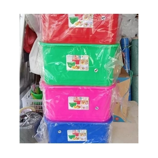Jual FANCY BOX SL PLASTIK/KOTAK JINJINGAN/BOX JUALAN/RANTANG KONDANGAN ...