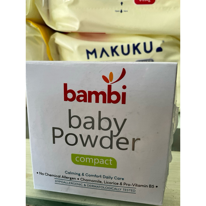 Jual Bambi Baby Powder Compact | Shopee Indonesia