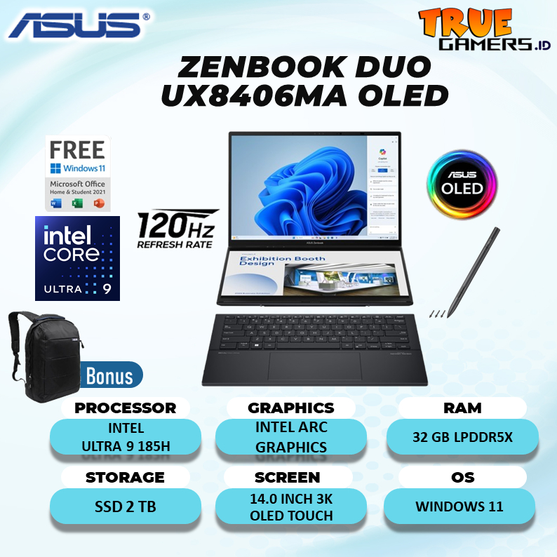 Laptop Asus Duo Pro 2021 Asus Zenbook Pro Duo Ux581gv Zenbook Duo