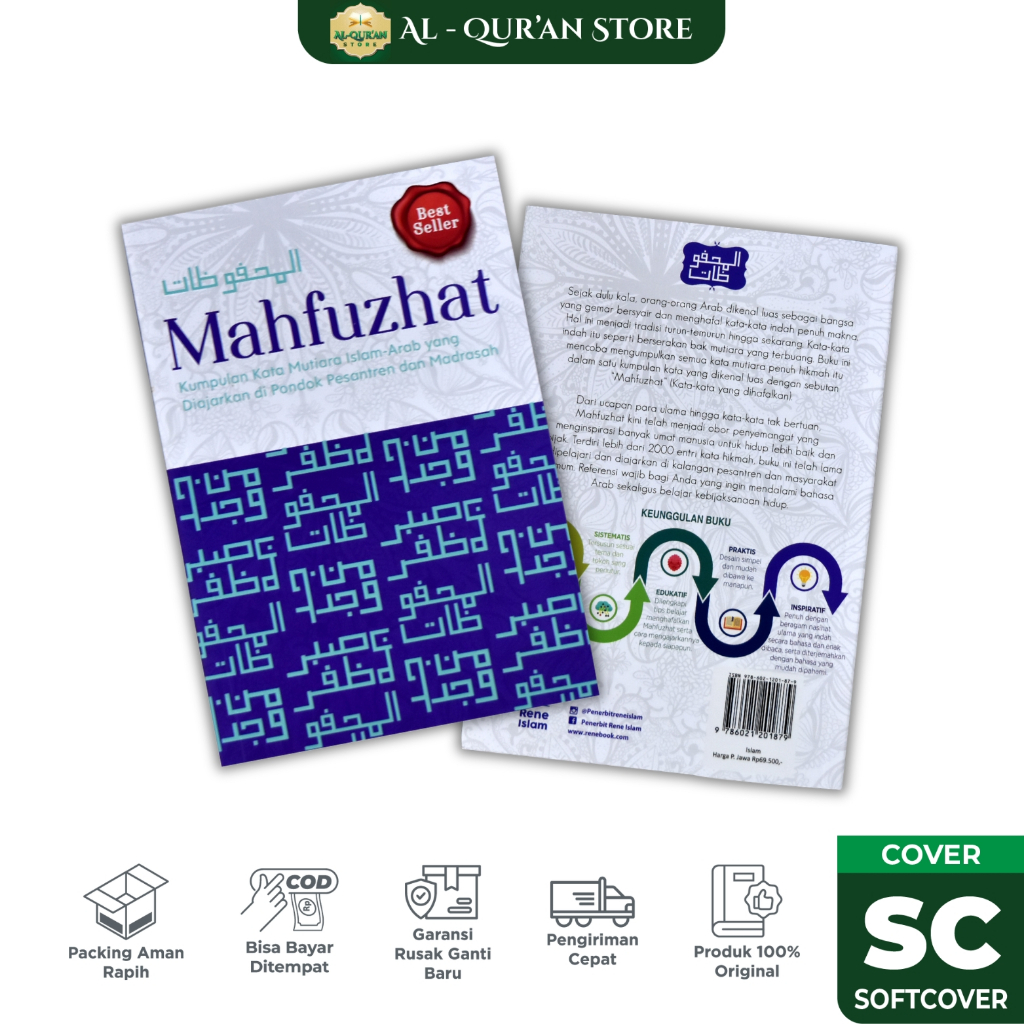 Jual ORIGINAL - Buku Mahfuzhat Kumpulan Kata Mutiara Islam-Arab (Turos ...