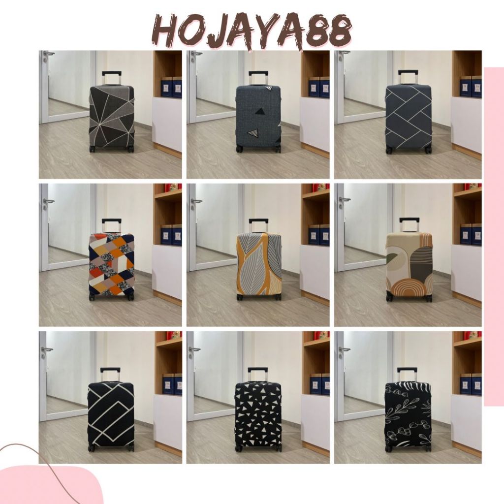 Jual sarung koper / penutup koper / cover koper elastis | Shopee Indonesia