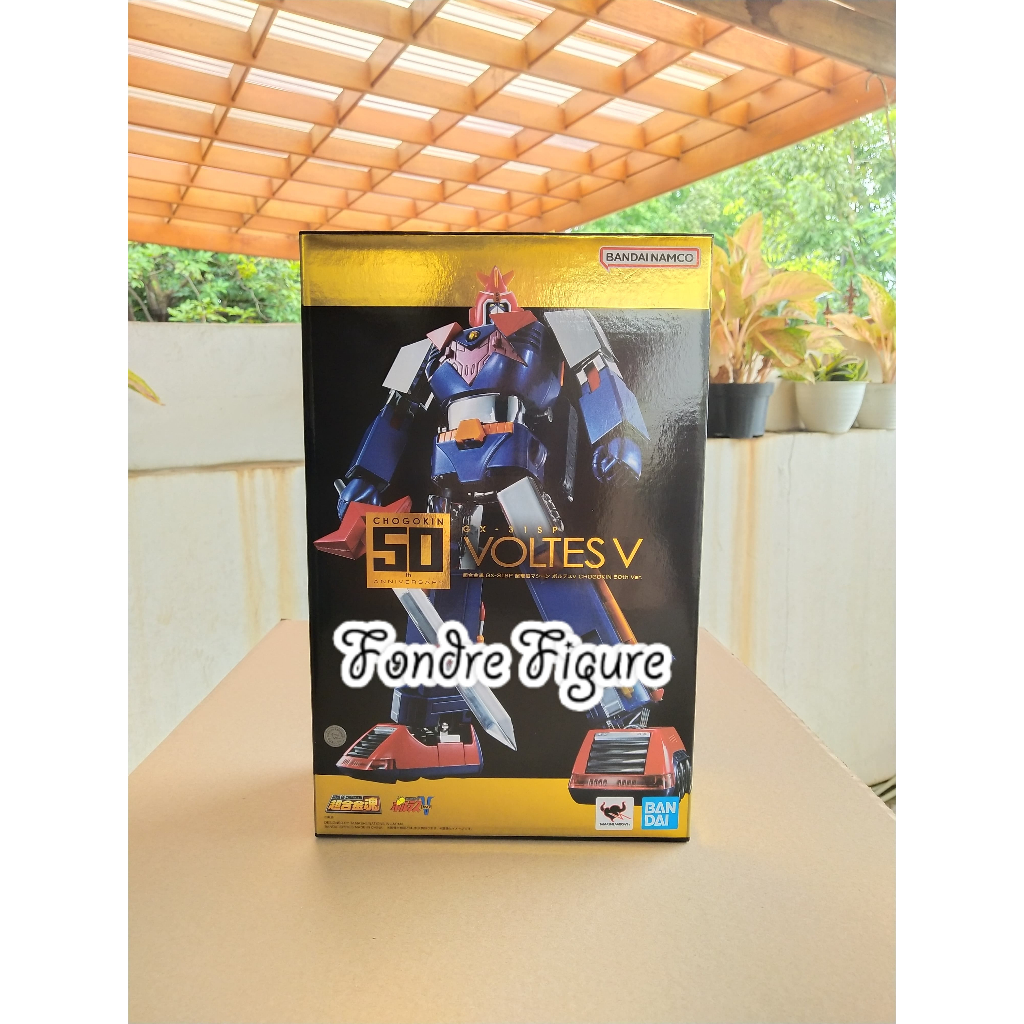 BANDAI Tamashii Nations Soul Of Chogokin GX-31SP Voltes V 50th – Figura 25 Cm